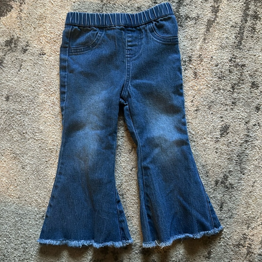 Bailey’s Blossoms kids bell bottoms Used. No holes. No stains.